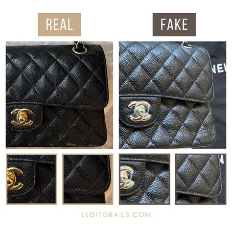 chanel handbag real or fake|how to tell a genuine chanel bag.